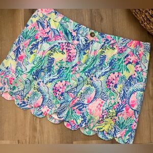 Lilly Pulitzer Mermaid Cove Skort
